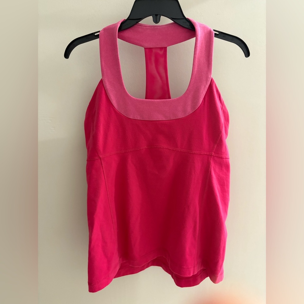 lululemon athletica Pink Tank Top
